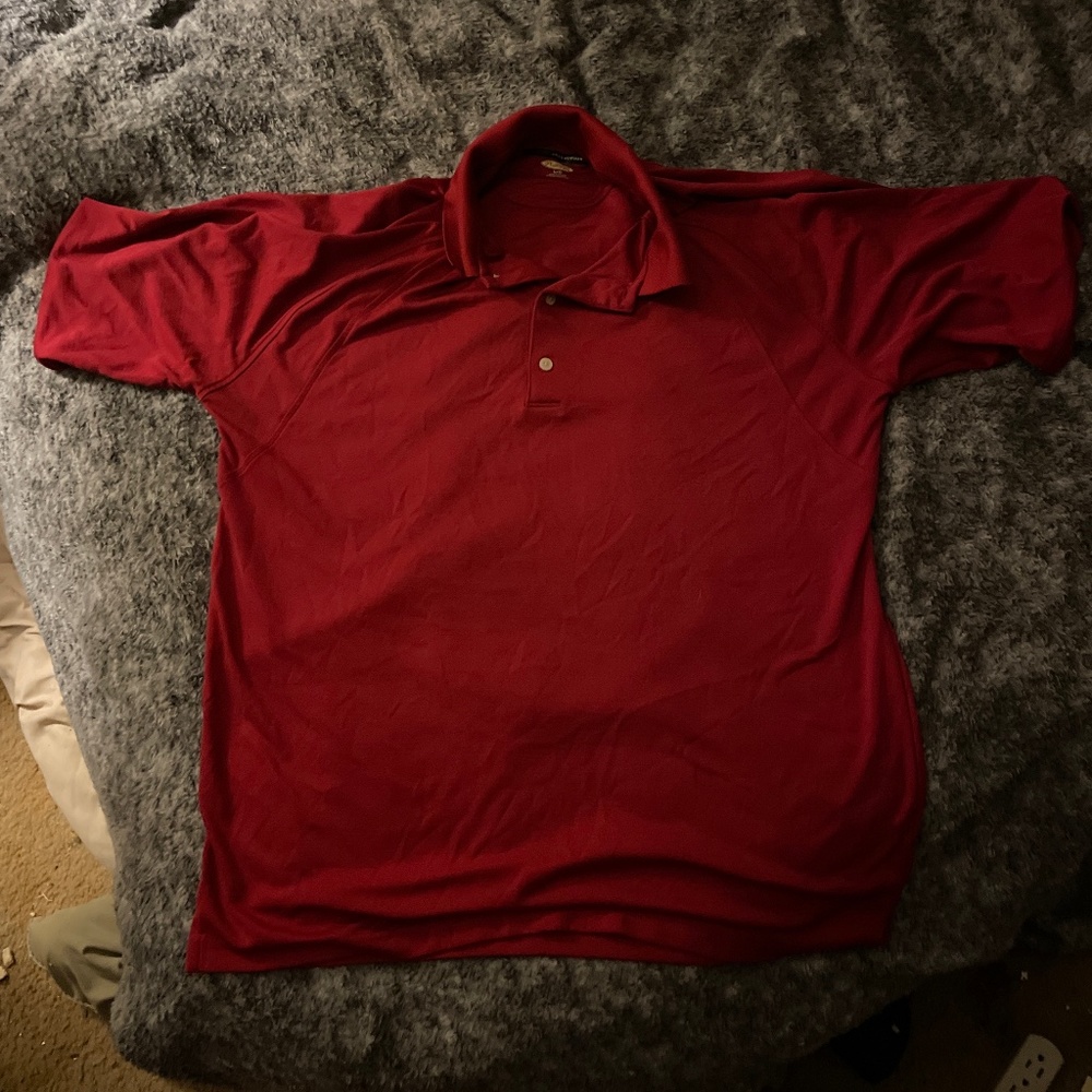 Greg Norman Play Dry Series Polo (Red)